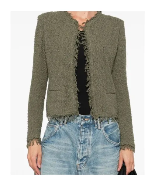 Frayed Tweed Jacket