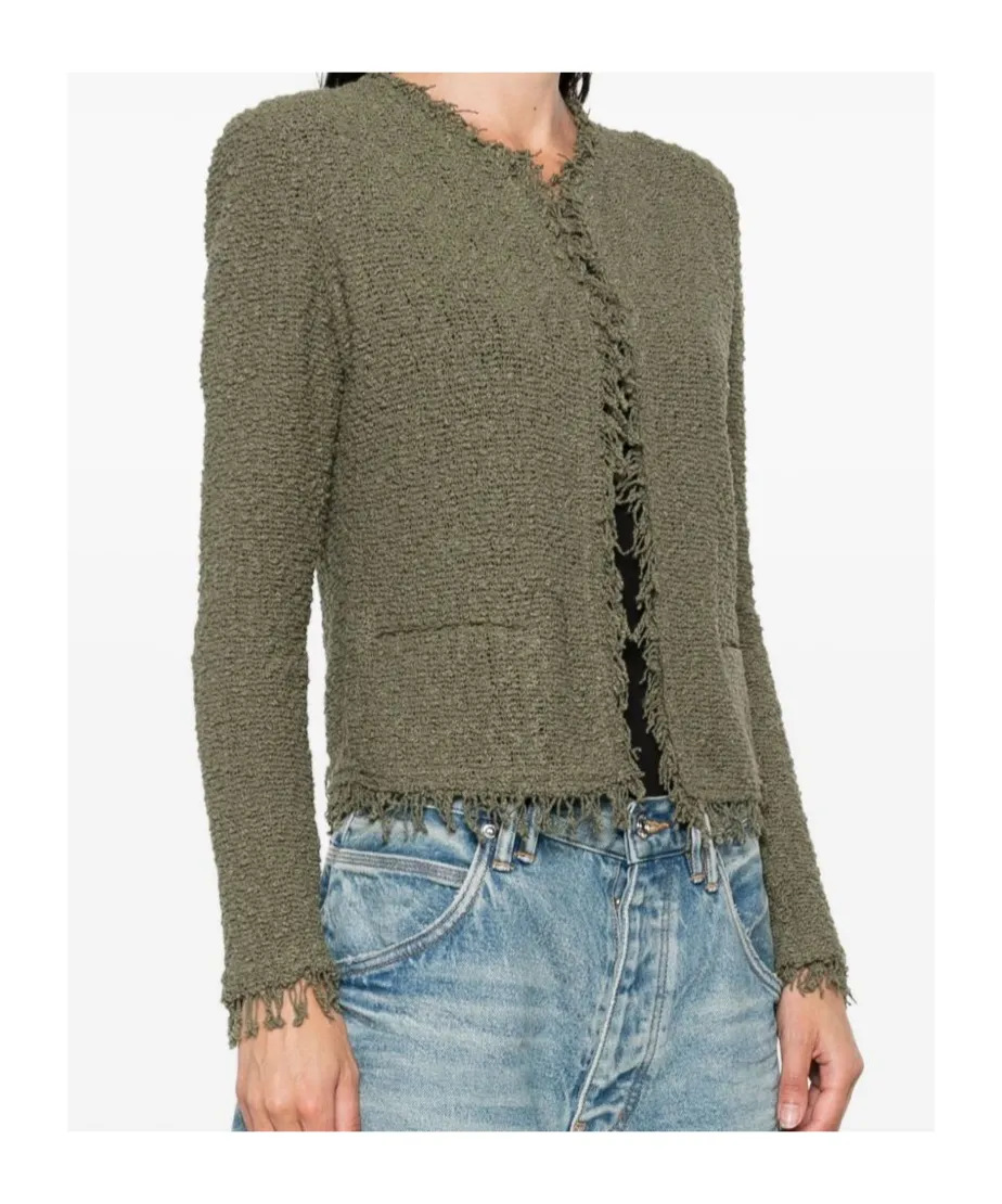 Frayed Tweed Jacket