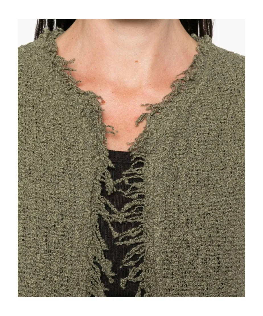 Frayed Tweed Jacket