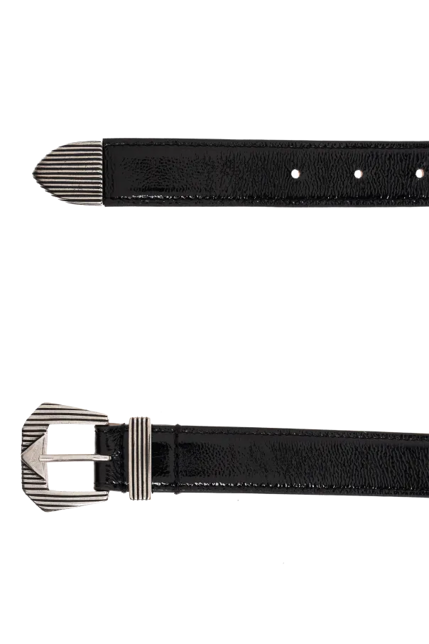 Patent-Leather Belt