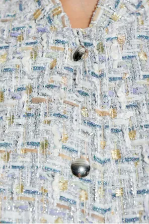Noemy Tweed Buttoned Jacket