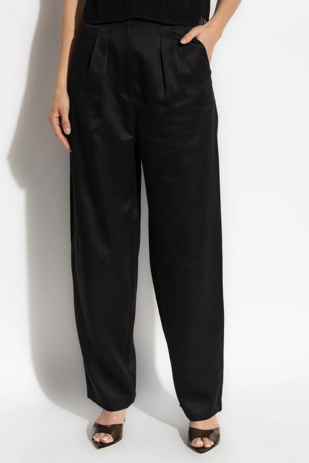 Pleated Casual Pants