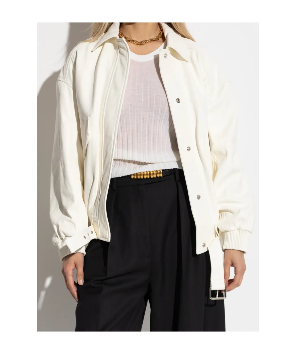 Long Sleeve Leather Jacket