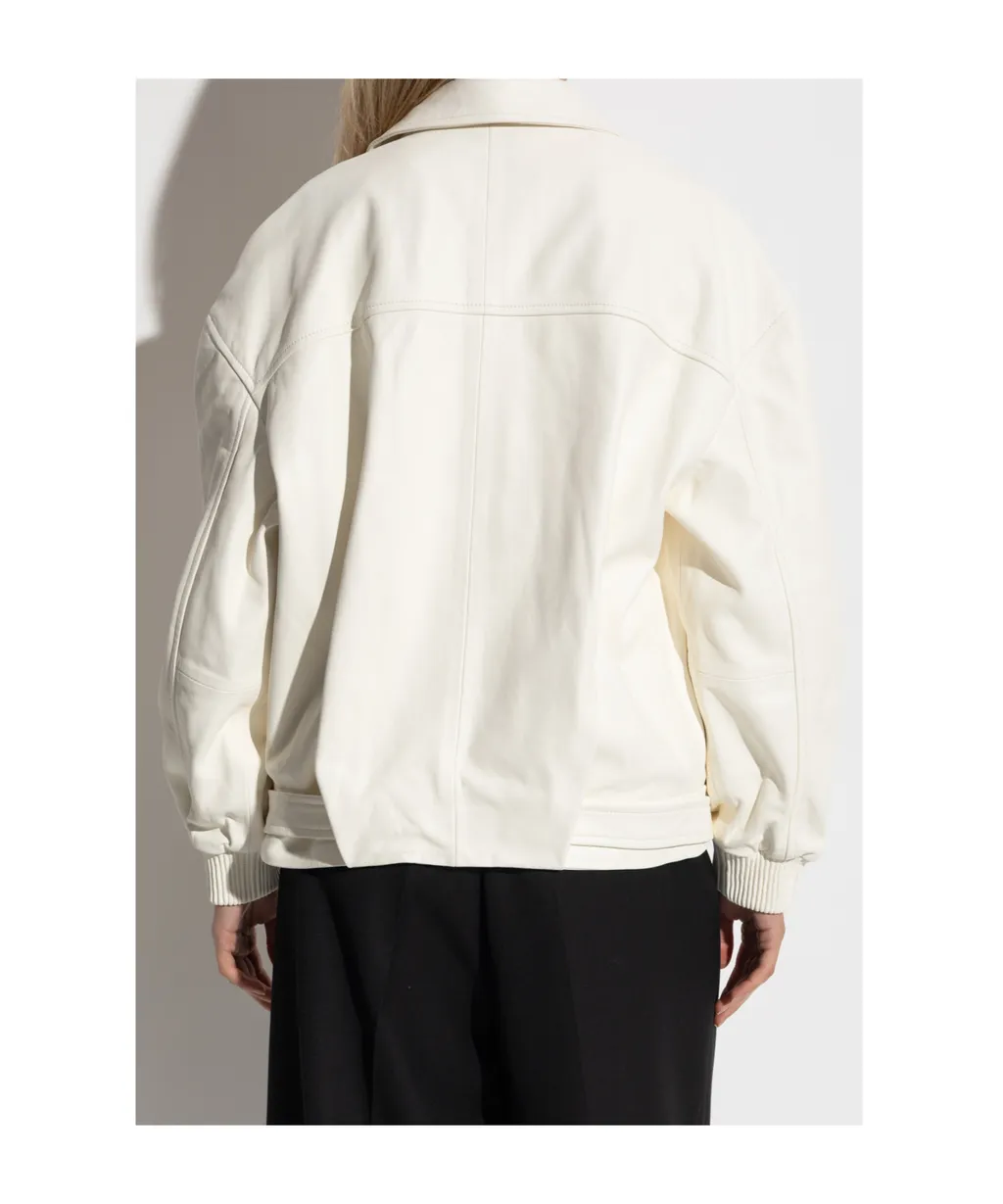 Long Sleeve Leather Jacket
