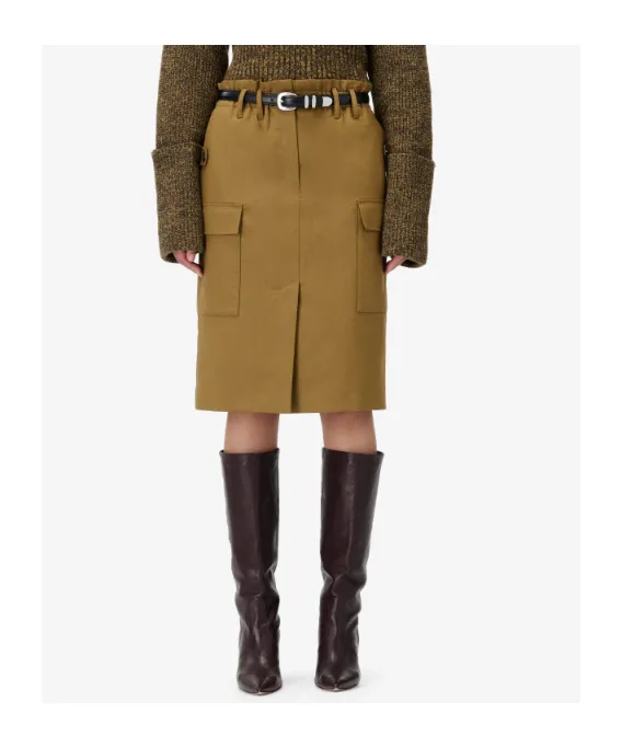 Carrie Pocket Midi Skirt