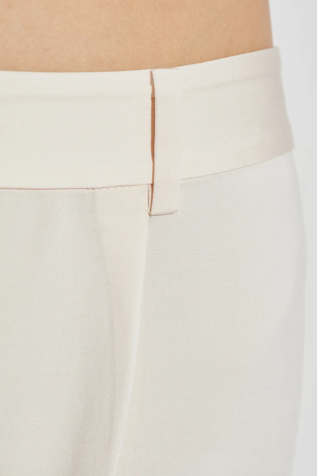 Satin-Finish Trousers