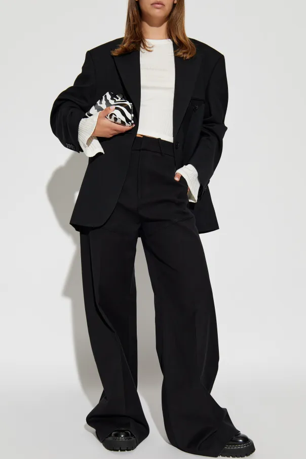 Wide-Leg Casual Pants