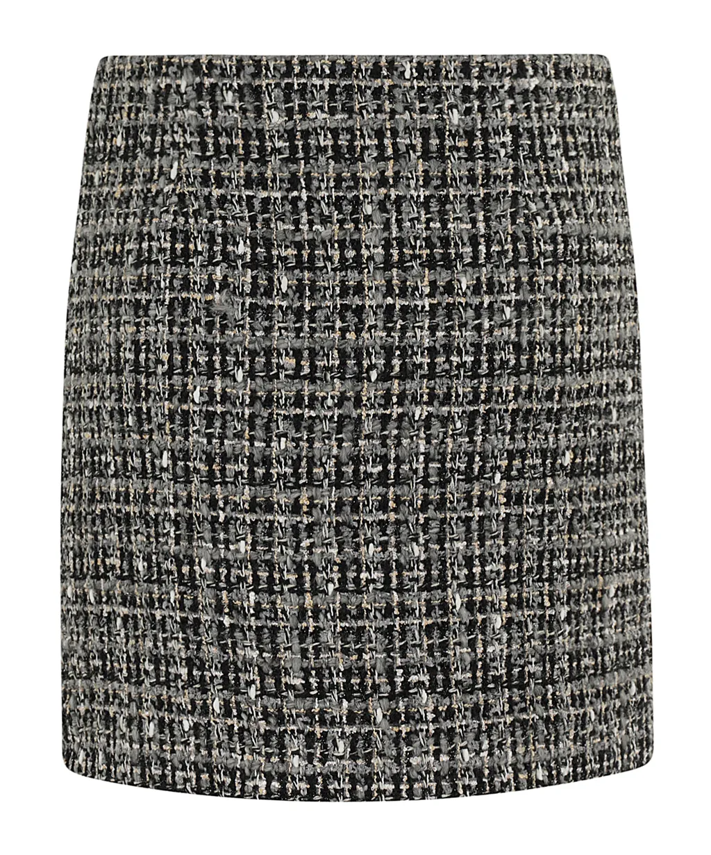 Checked Skirt