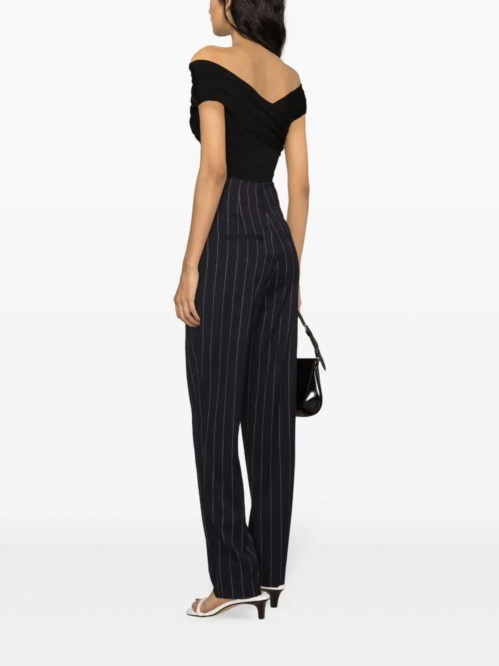 Striped Tapered Pants
