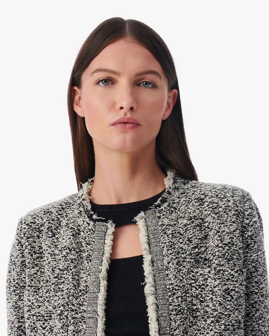 Hazela Open-Front Jacket