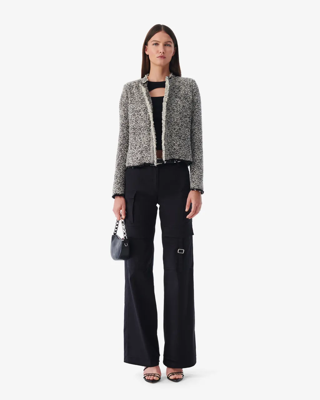 Hazela Open-Front Jacket