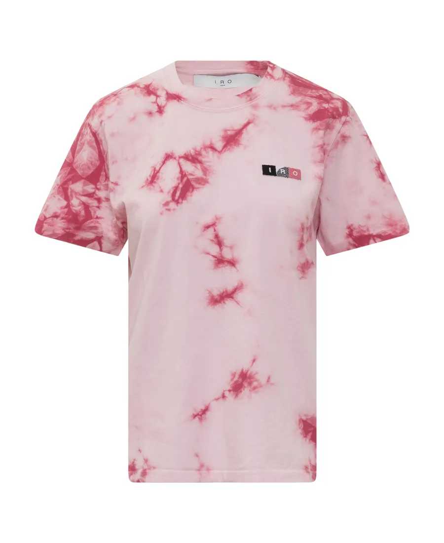 Pirus Logo Patch Tie-Dye T-Shirt
