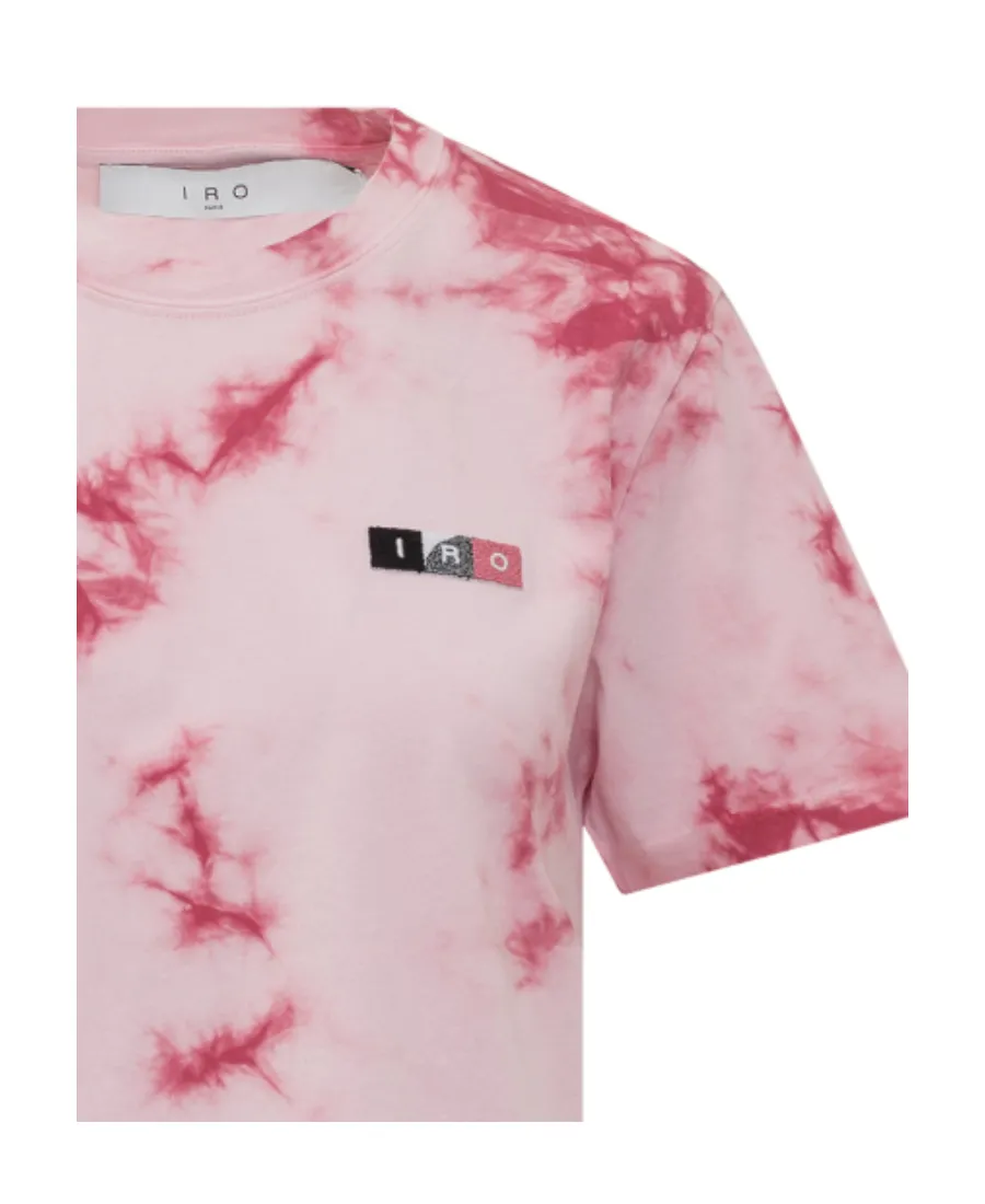 Pirus Logo Patch Tie-Dye T-Shirt