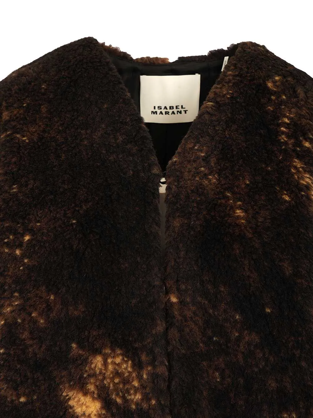 Agnela-Gd Patina Furry Coat