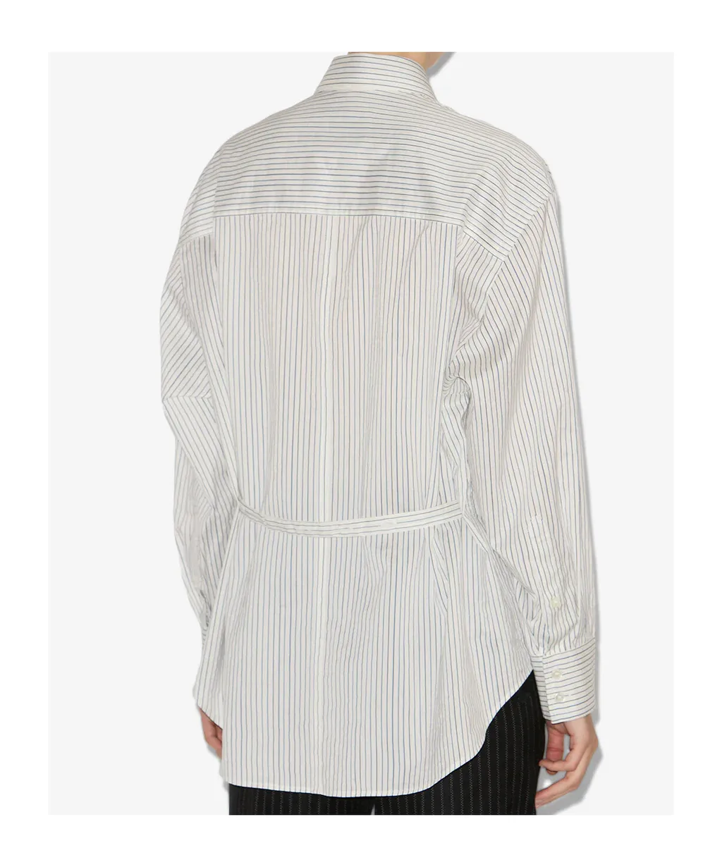 Aurora Striped Buttoned Shirt