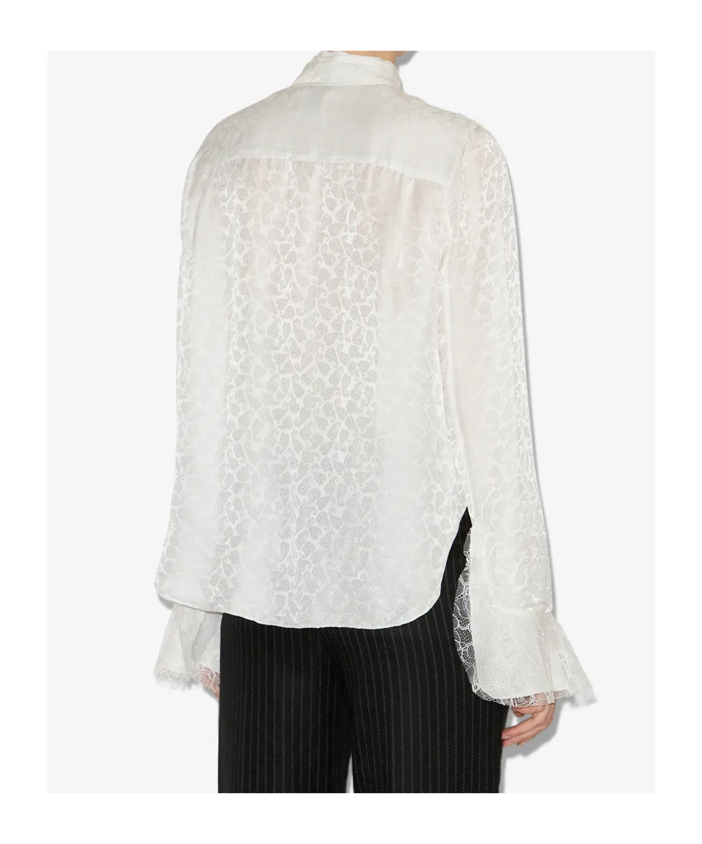 Raphaella High-Neck Blouse