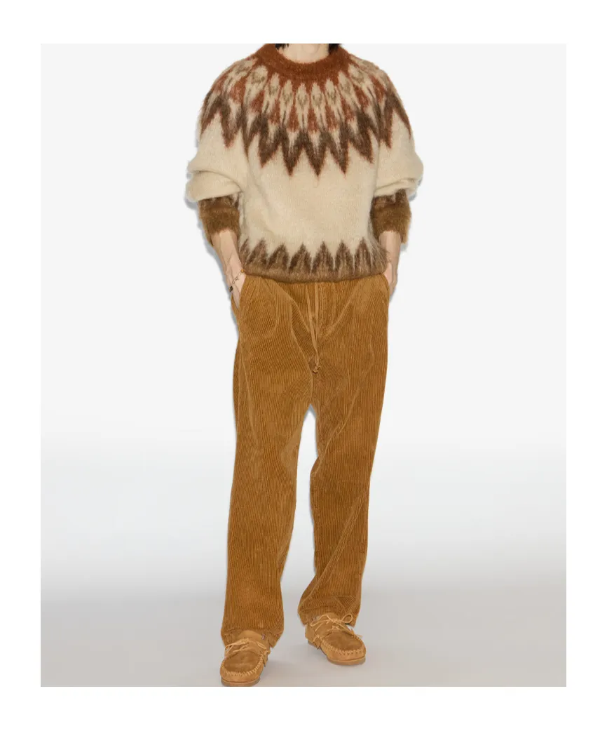 Corduroy Drawstring Pants