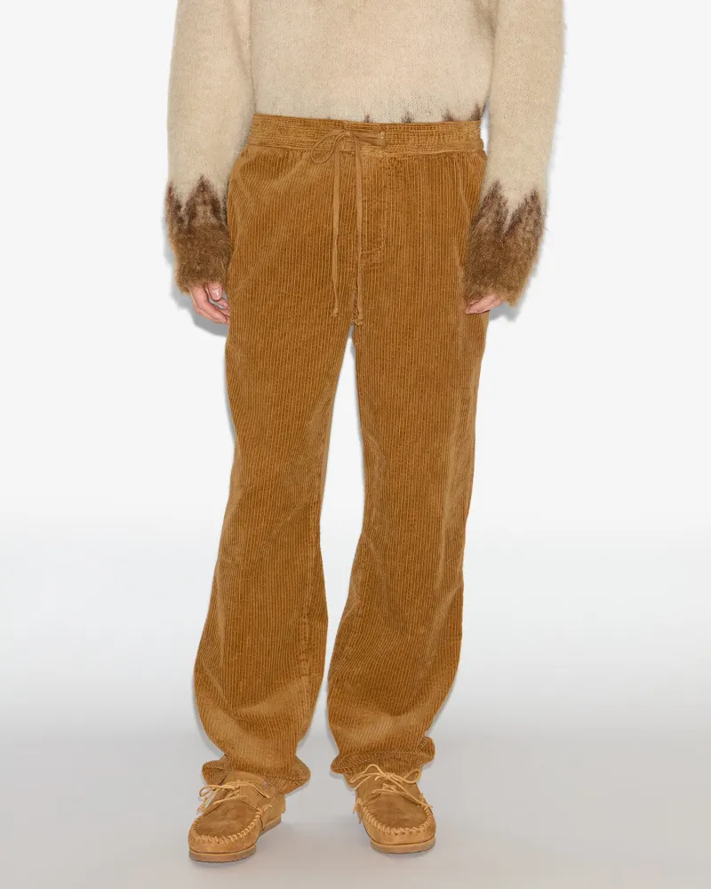 Corduroy Drawstring Pants
