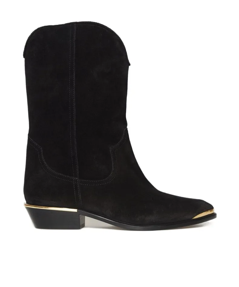 Elbana Cowboy Ankle Boots