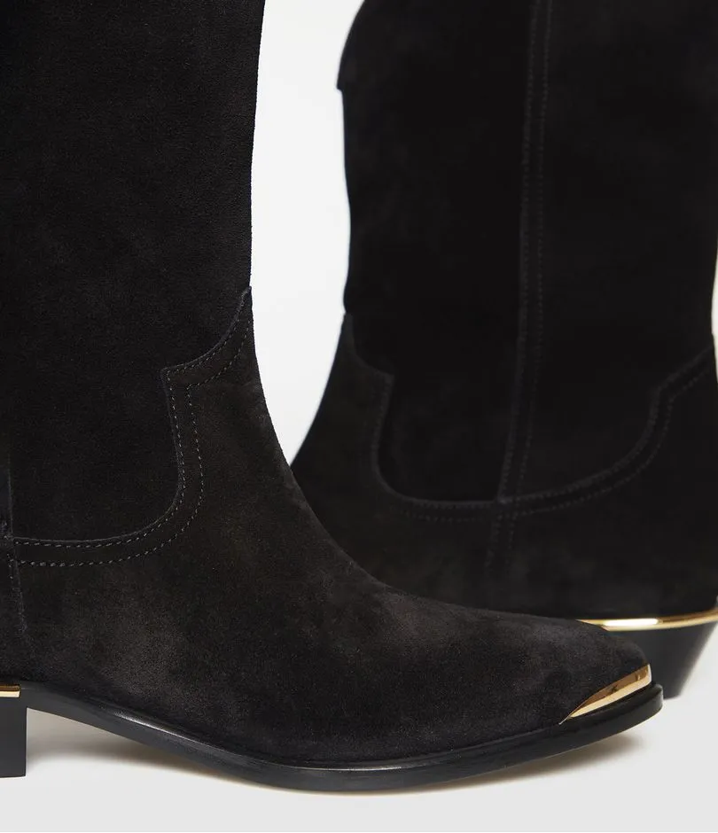 Elbana Cowboy Ankle Boots