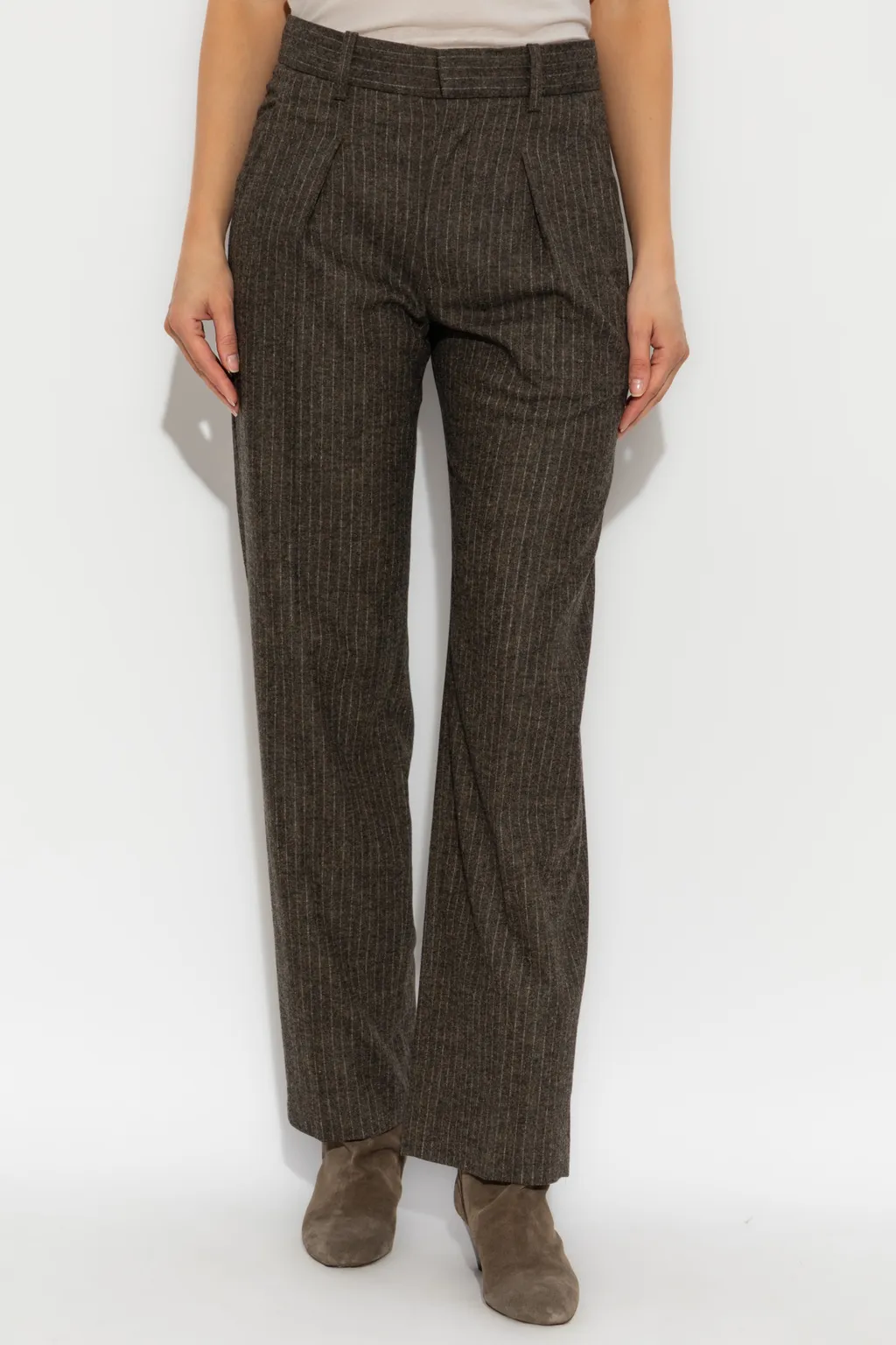Lisetta Pinstripe Trousers