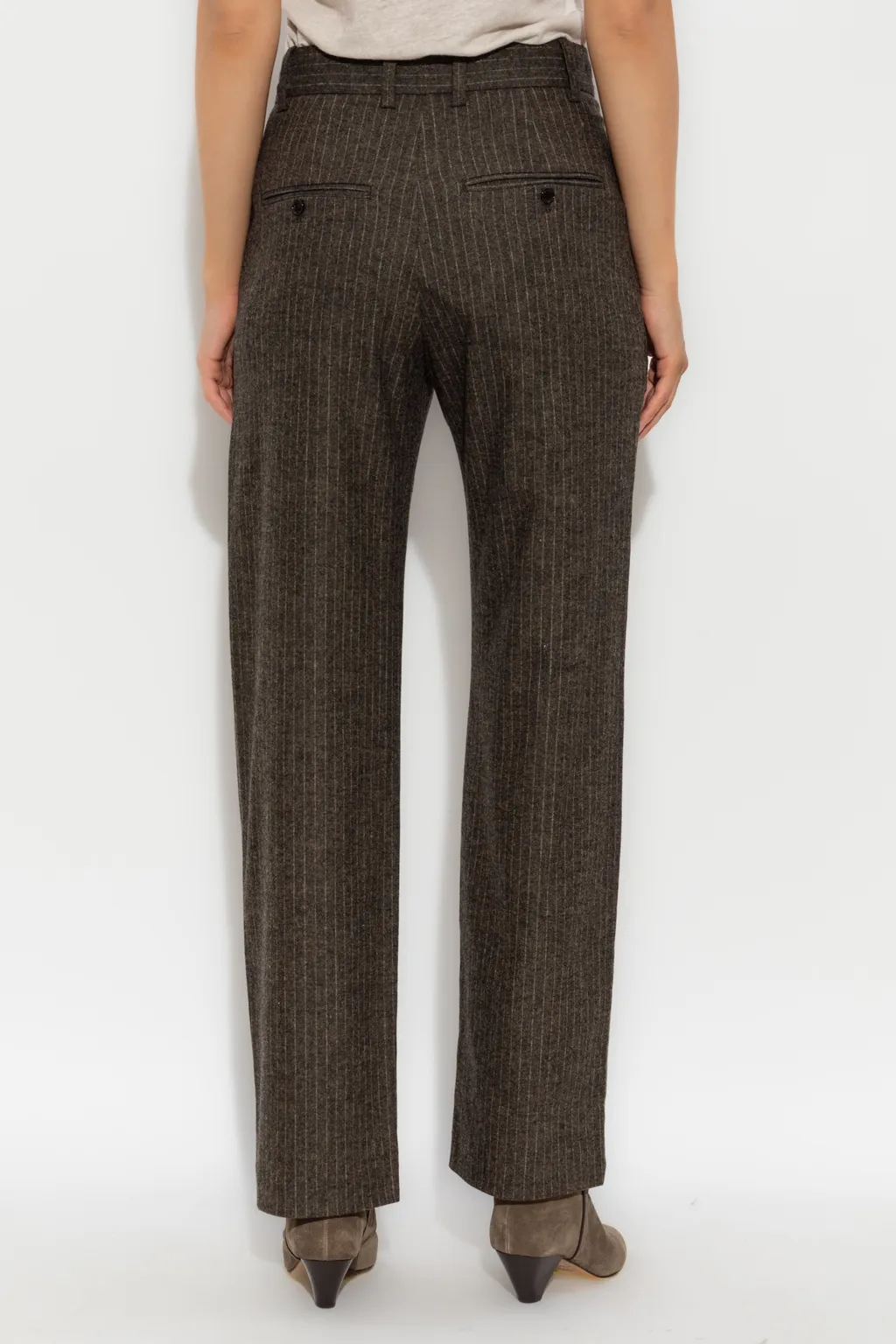 Lisetta Pinstripe Trousers