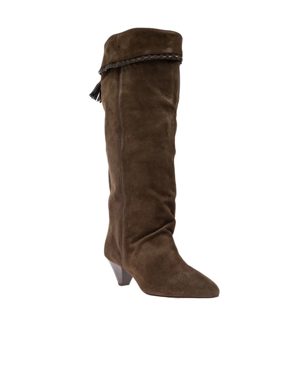 Pleated Boots