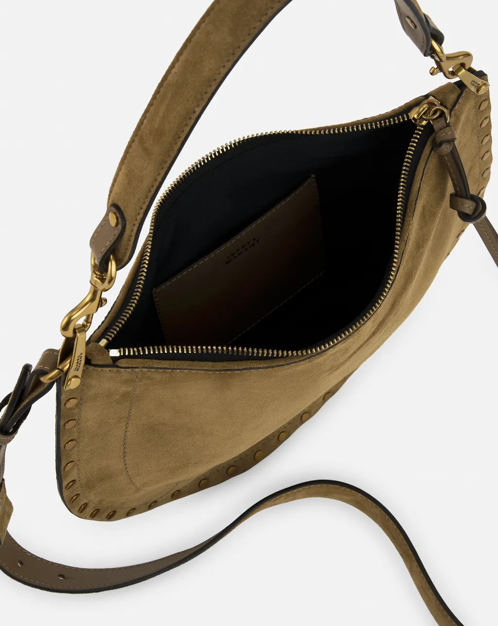 Oskan Logo Stamped Crossbody Bag