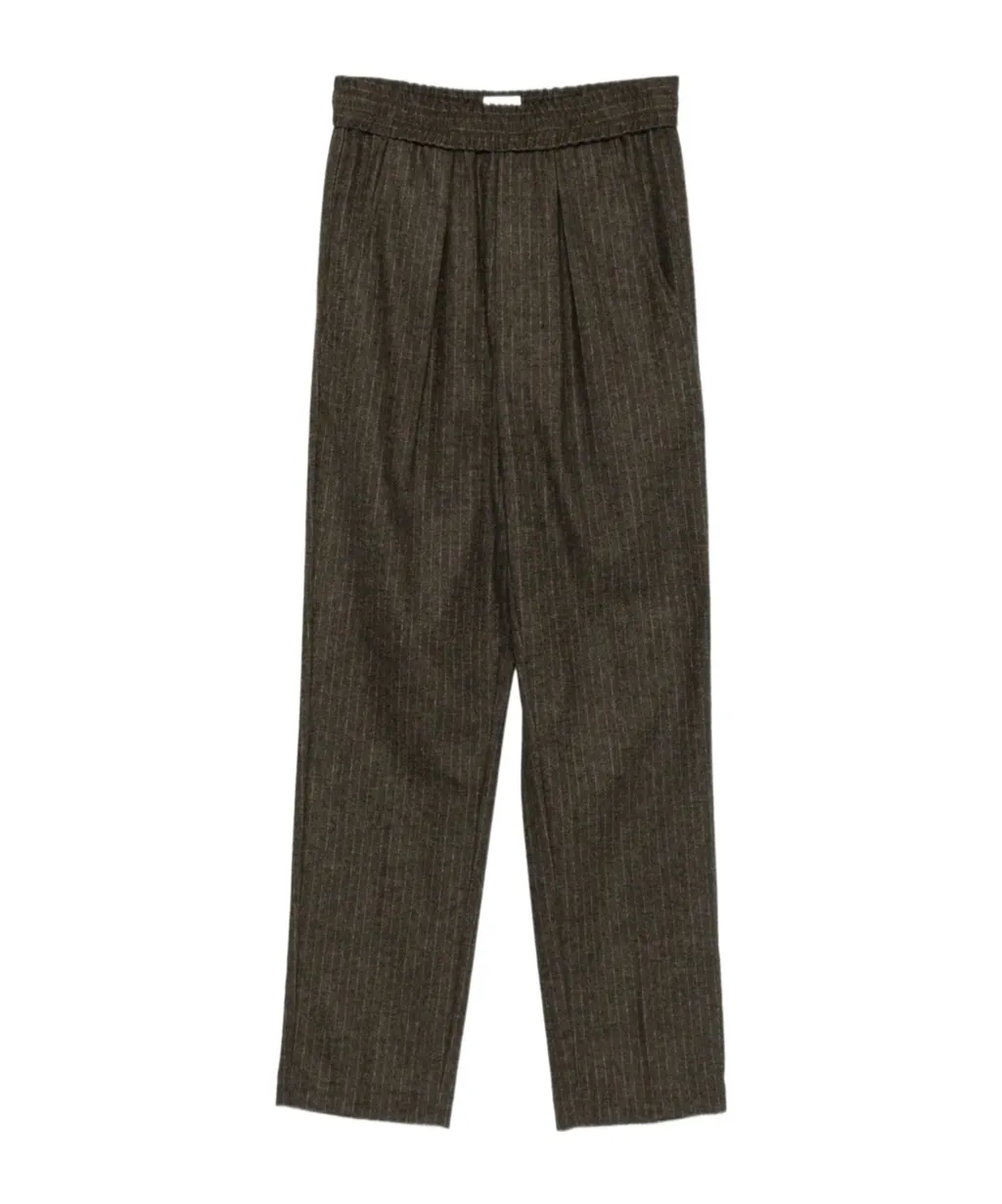 Elastic Waist Casual Pants