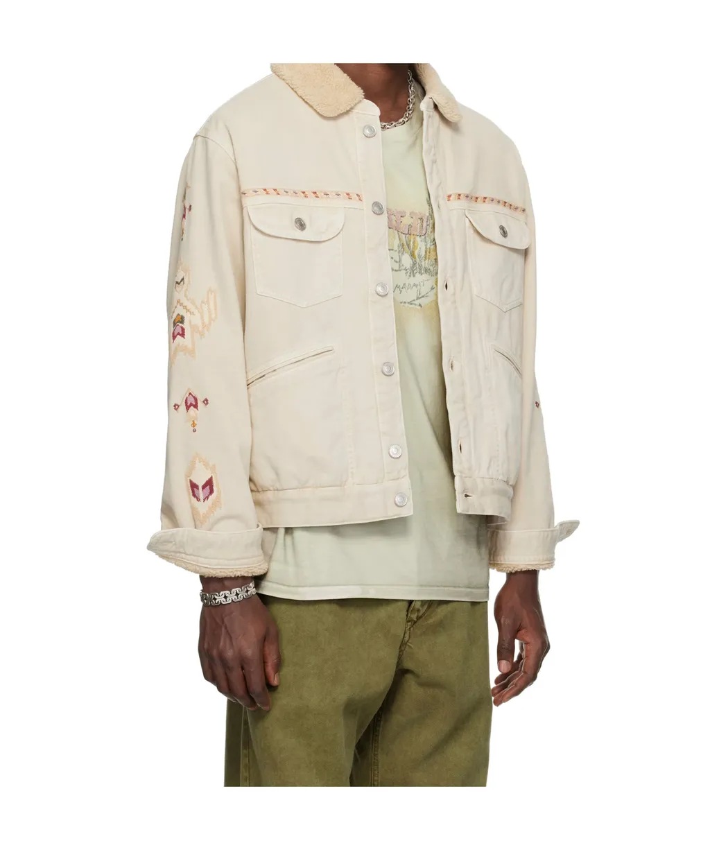Long-Sleeved Denim Jacket