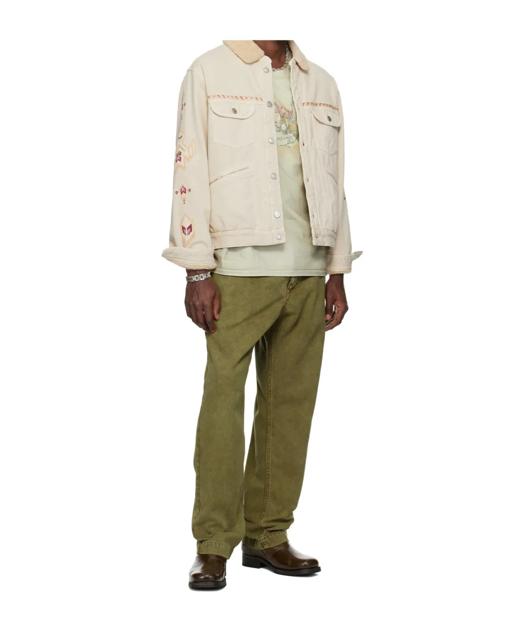 Long-Sleeved Denim Jacket
