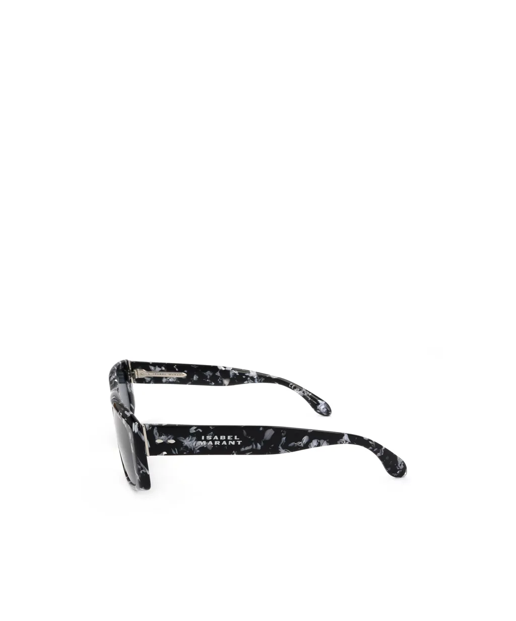 Geometric Frame Sunglasses