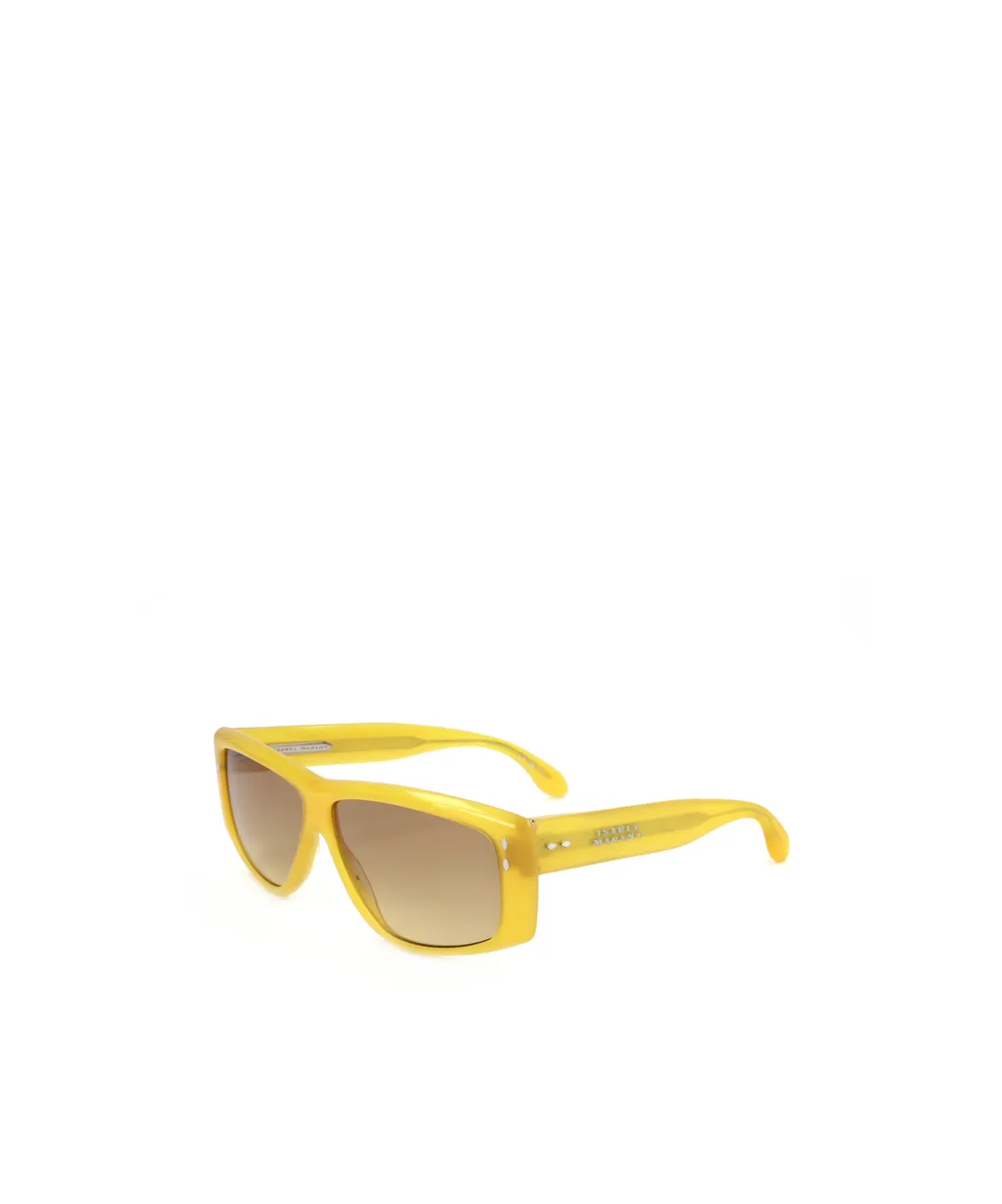 Geometric Frame Sunglasses