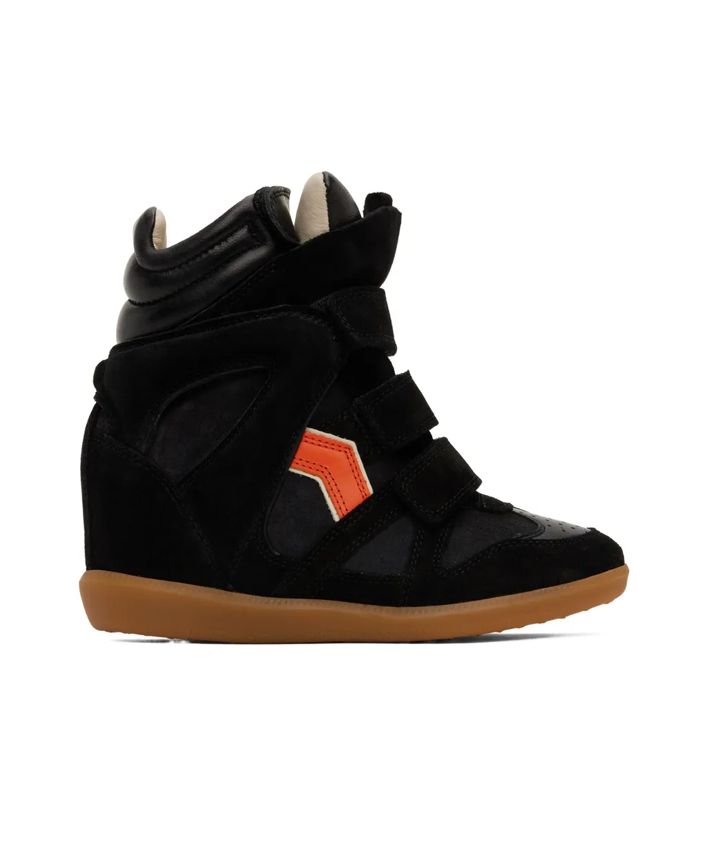 Round Toe High Top Sneakers