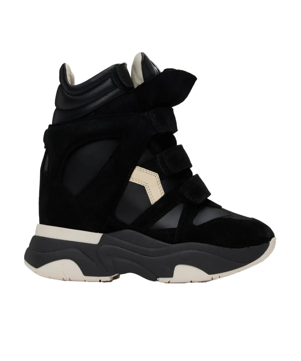 Lace-Up High-Top Sneakers
