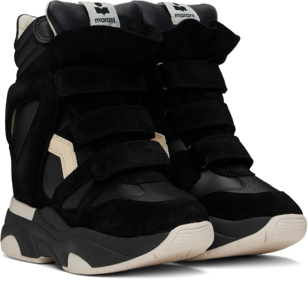 Lace-Up High-Top Sneakers