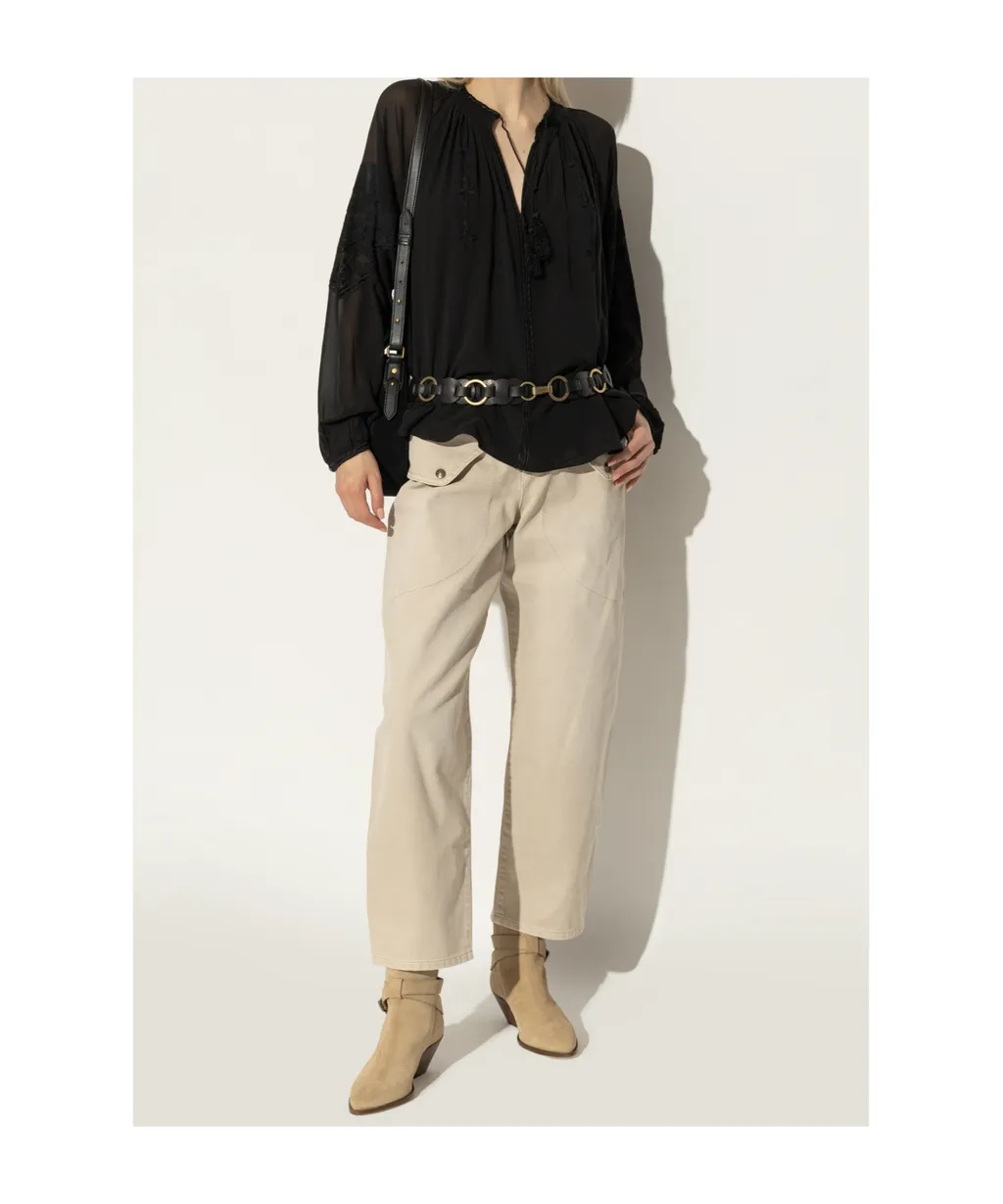 Buckle Detail Heeled Boots