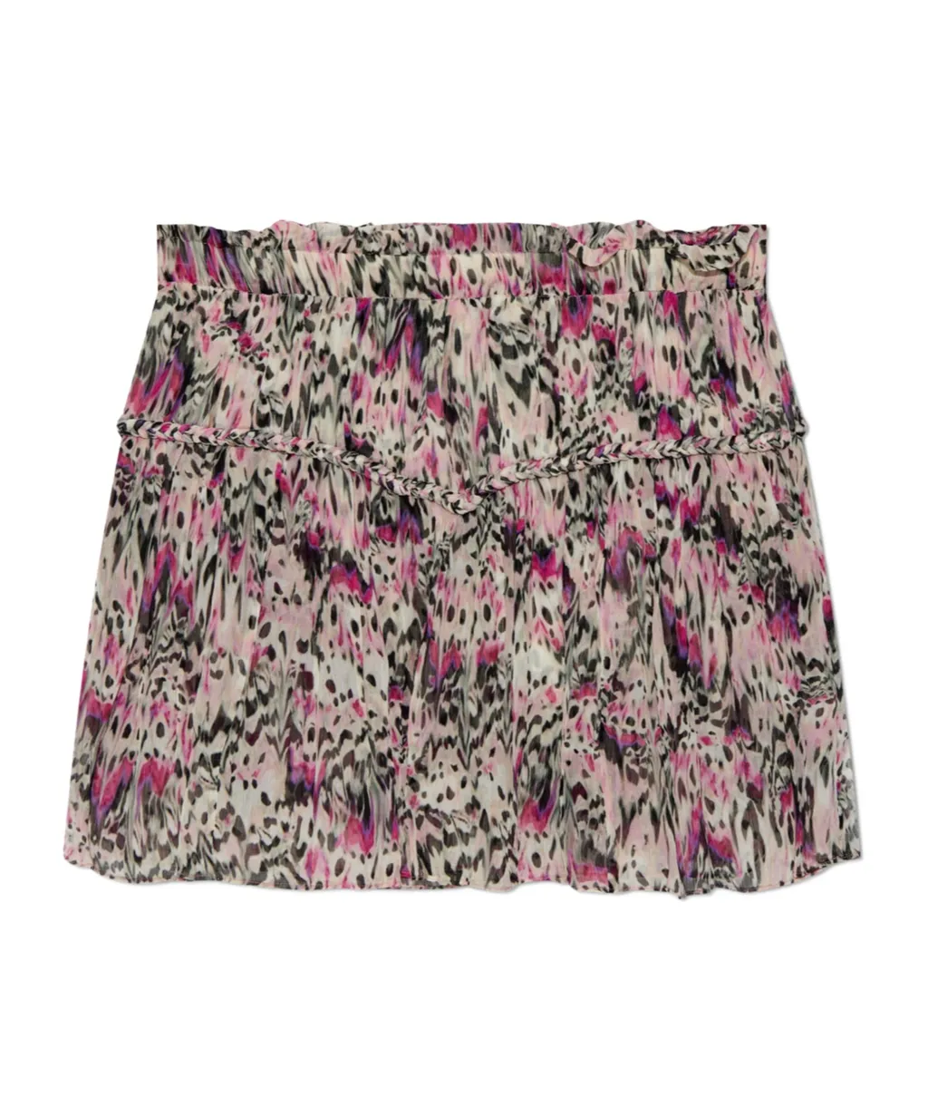 Roumi Georgette Crepe Skirt