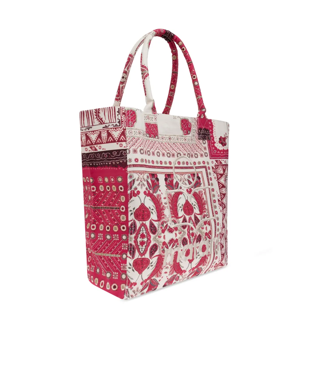 Yenky Logo Embroidered Shopping Bag