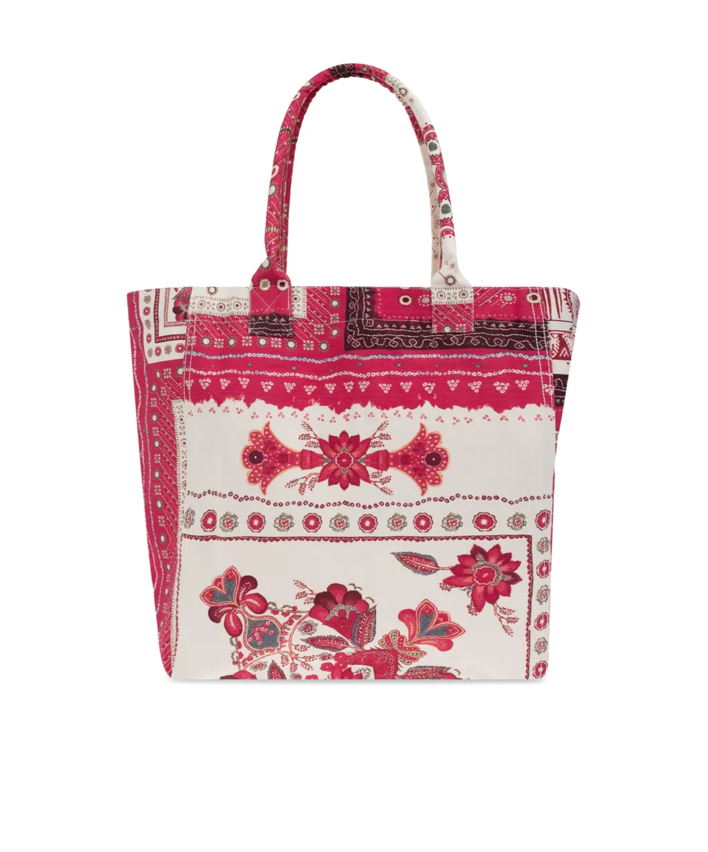 Yenky Logo Embroidered Shopping Bag