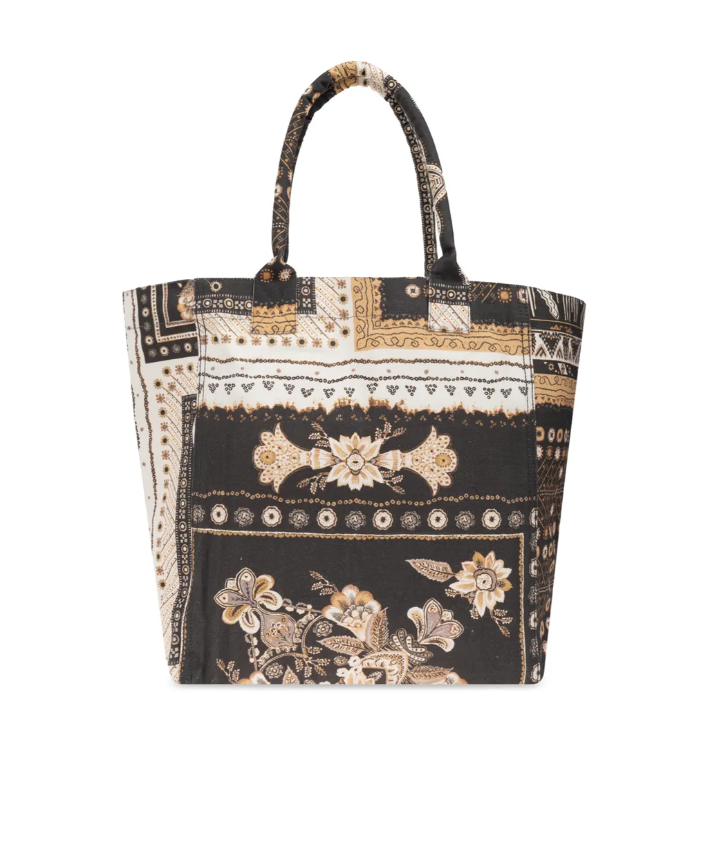 Yenky Logo Embroidered Shopping Bag