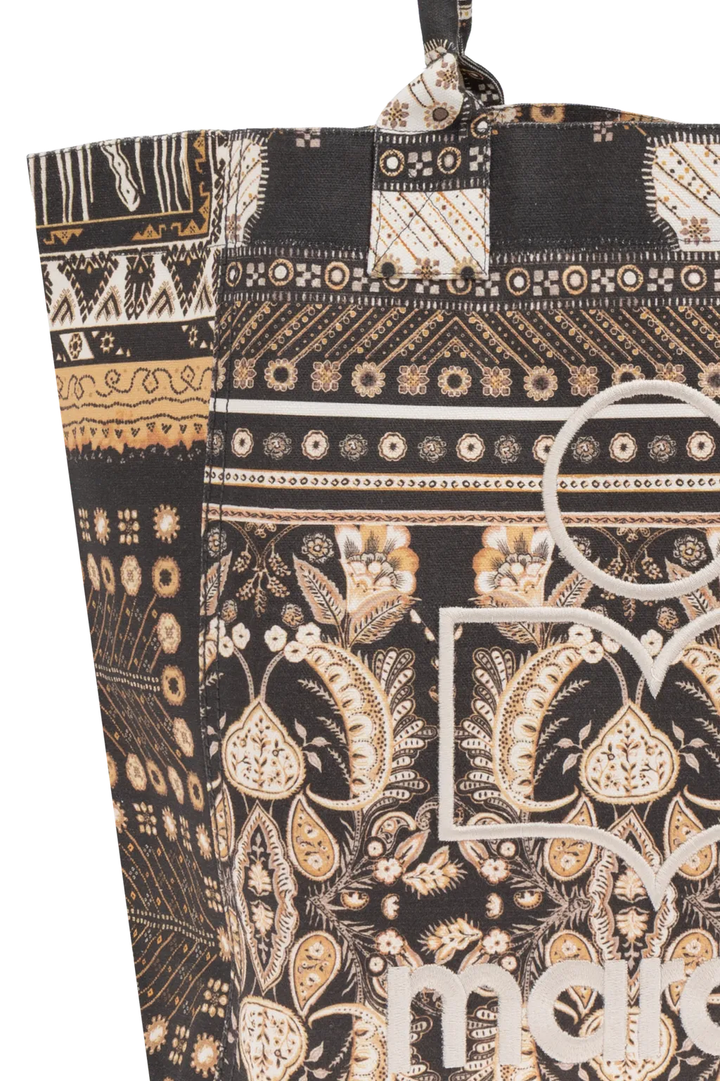Yenky Logo Embroidered Shopping Bag
