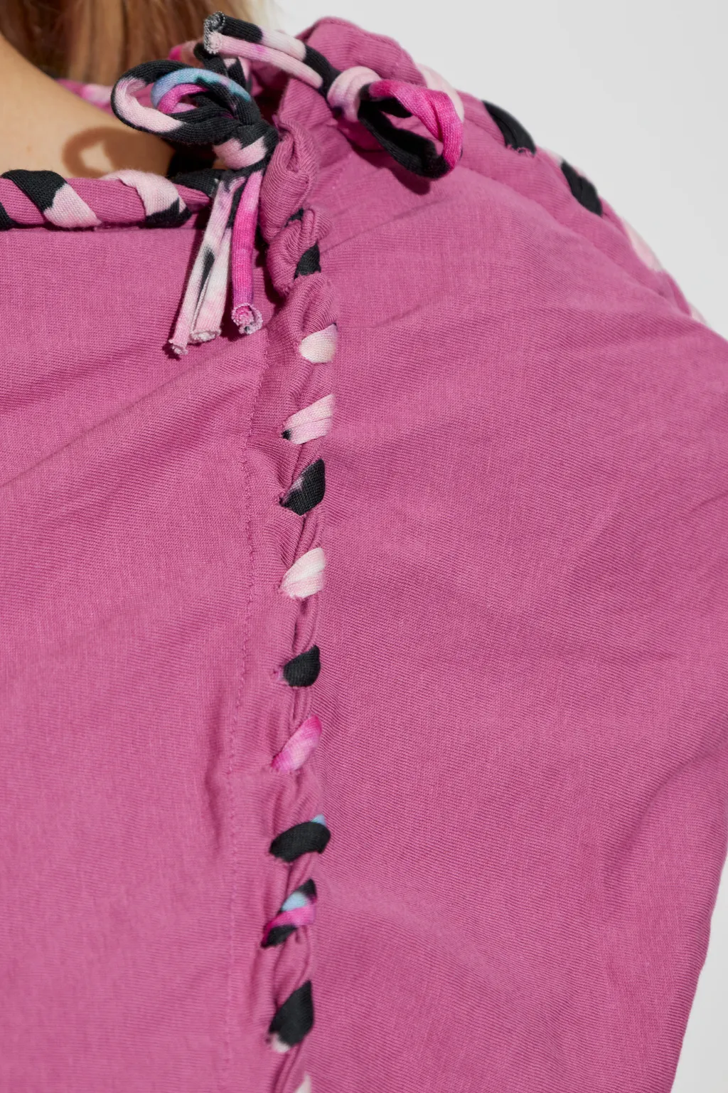Zohra Woven Jersey Top