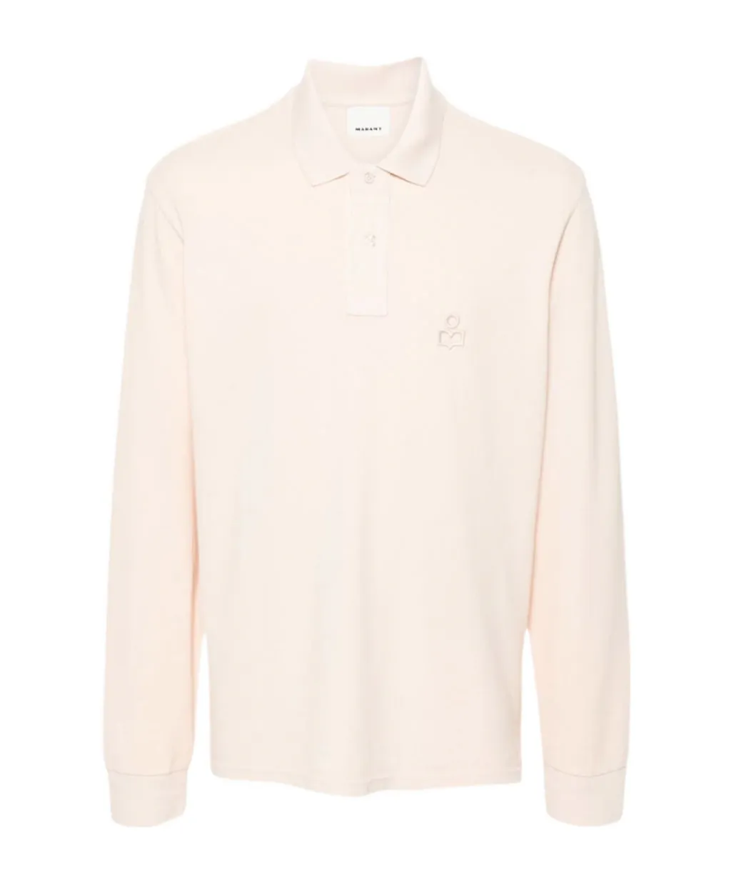 Long-Sleeved Polo Shirt