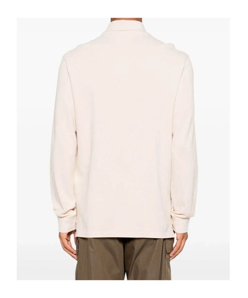 Long-Sleeved Polo Shirt