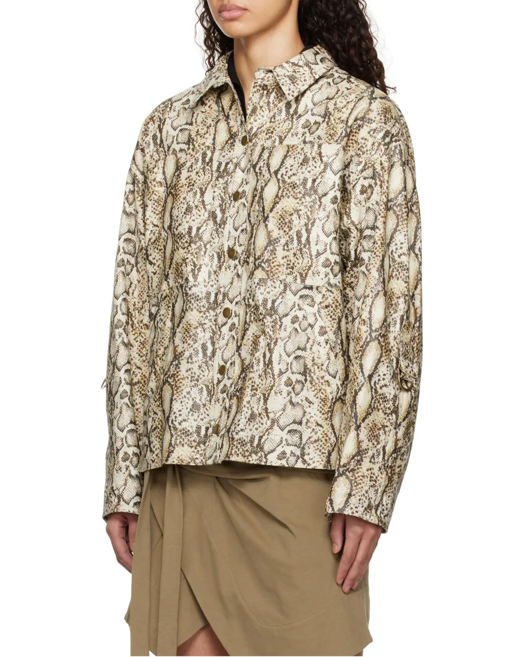 Long-Sleeved Shirt Casual Jacket