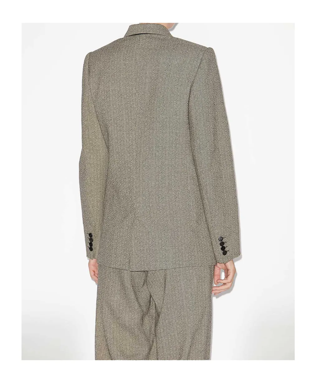 Irma Double-Breasted Tailored Blazer