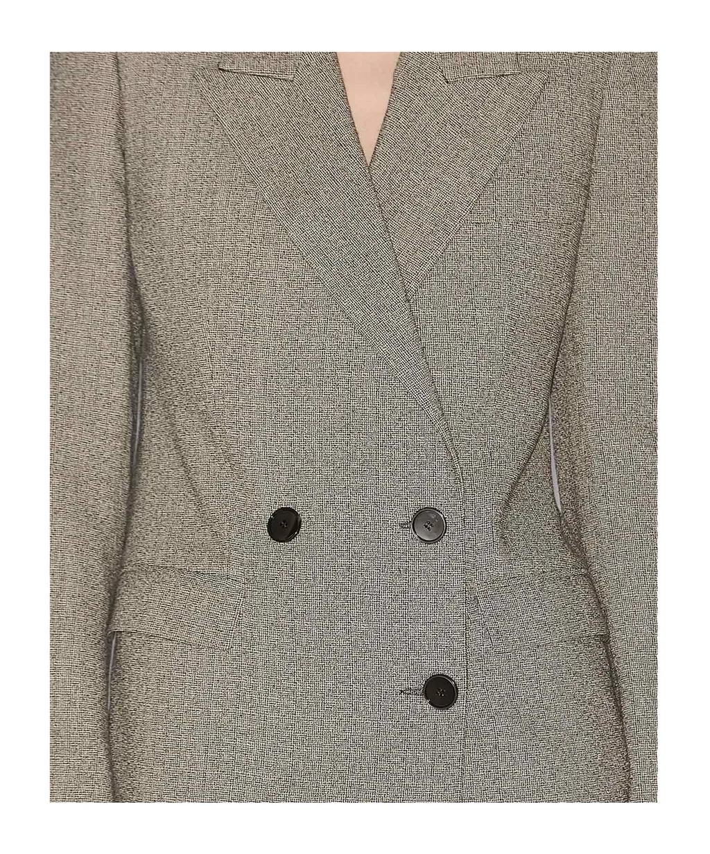 Irma Double-Breasted Tailored Blazer