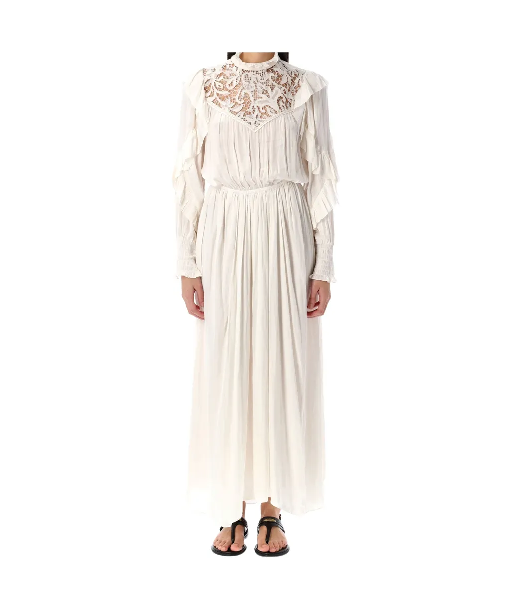 Sharlene Pleated Long Dress
