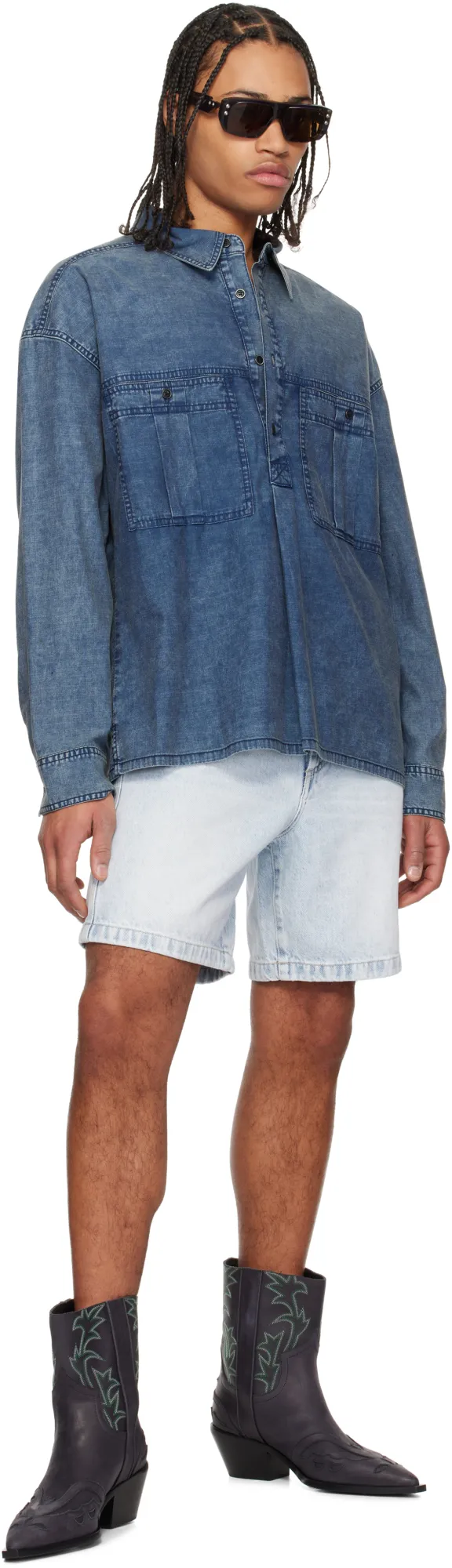 Jeffry Denim Shorts
